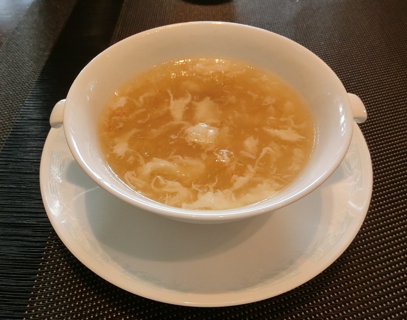 グランドニッコー東京 台場 桃李 スープ